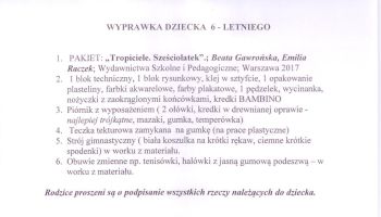 2018 06 15 wyprawka 6 latka 1