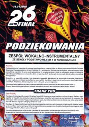 podziekowania