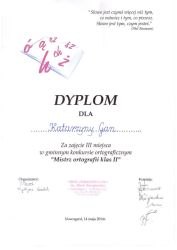 Mistrz ortografii klas II