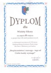2015 03 30 konkurs plastyczny dyplom