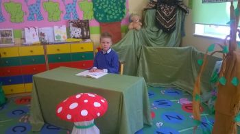 MIĘDZYSZKOLNY KONKURS PIĘKNEGO CZYTANIA DLA UCZNIÓW KL. I-III "O CZYM MÓWI LAS"