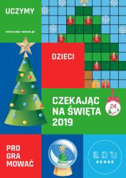uczymy dzieci programowac 4 czekajac na swieta 2019 plakat